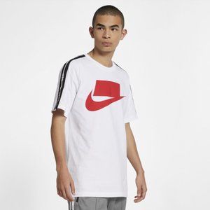 Nike Sportswear NSW Men’s Shirt White/Red Off-White Medium T-Shirt ACG block